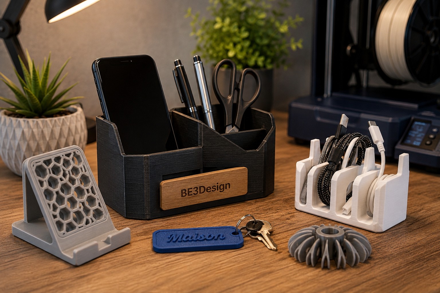 Accessoire personnalisé imprimé en 3D sur mesure