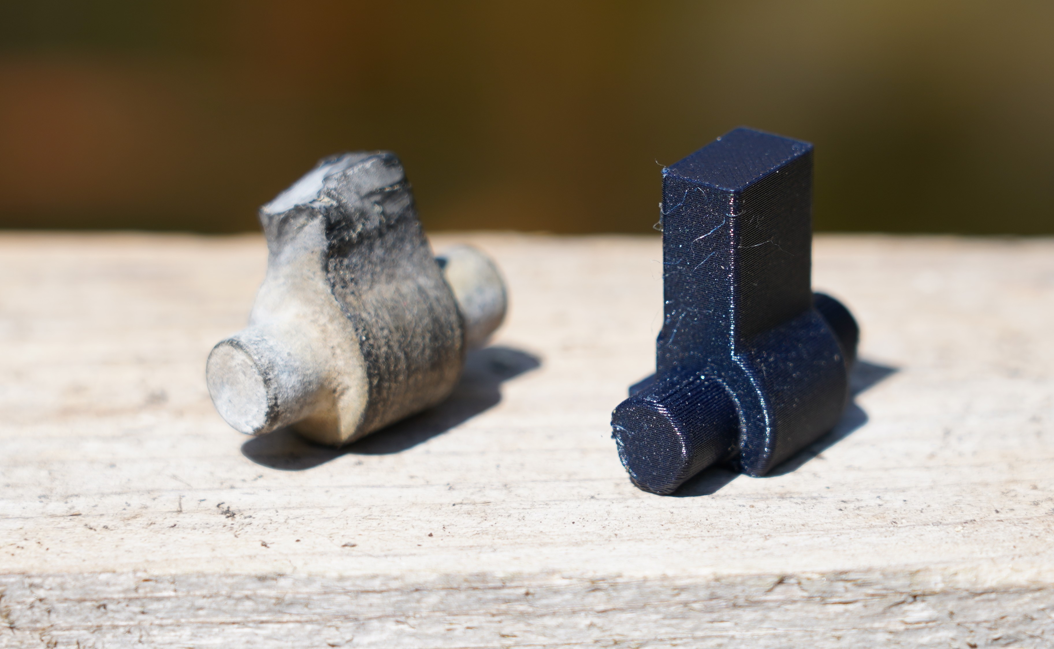 Pièce de réparation imprimée en 3D ou reproduite sur mesure